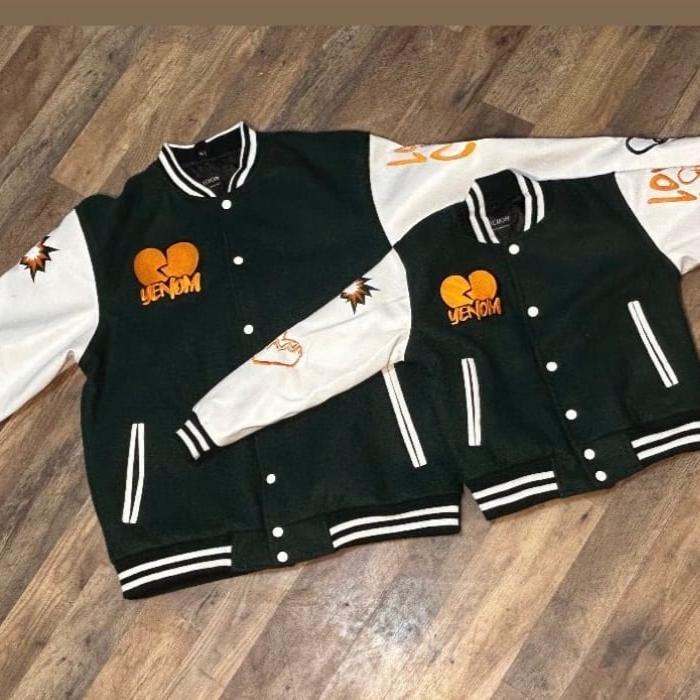 Yenom Green University Letterman